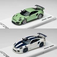 SUHE 1: 64 Porsche 911GT3RS 992 911GT2RS Resin Car Model Collection Ornaments