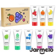 [JarMelo Original Beautiful Play] Fragrance Easy-to-Wash Finger Paint (8 Colors) JA96277