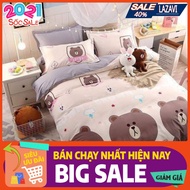 Insertable duvet cover with zipper BROWN BEAR MODEL 2m2