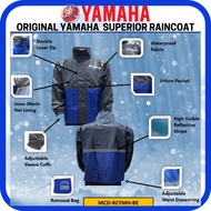 YAMAHA NEW SUPERIOR SERIES RAINCOAT RAINSUIT BAJU HUJAN 100% WATERPROOF RED BLUE CYAN ORIGINAL YAMAH