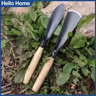 Garden Plant Tools Portable Planting Shovel Manganese Steel Wooden Handle Shovel Weeding Tools