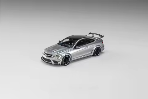 2025 Classic Garage New 1:64 C63 BS Version Alloy Car Model Pre-sale