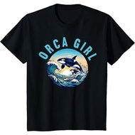 Orca Kids Premium Distro Kids T-Shirt Orca Whale T-Shirt
