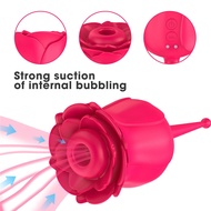 Rose Shape Sucking Vibrator Female Masturbation Nipples Suction G-Spot Clitoris Stimulator Adult 18+ Sex Toys for Women