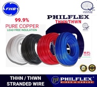 PHILFLEX THHN THWN STARNDED WIRE PER METER