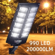 200000 Lumens Powerful Outdoor Solar Light LED Lighting For Garden Lam