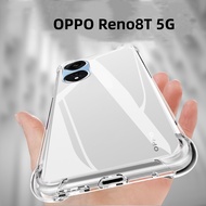 ส่งจากไทย เคสใส เคสกันกระแทก เคสคลุมกล้อง Case For​ Oppo Reno8T 5G/Reno8 T 5G /Reno 8T 5G เคสมือถือ เคสนิ่ม ของแท้