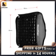 Welcomehome Godox 60 x 60cm/24 24inch Flash Softbox Diffuser Inner Grid with S2-type Bracket Bowens 