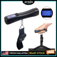 PRADO Portable Travel LED / LCD Digital Baggage Luggage Weighing Strap Scale Weigh Measurement
