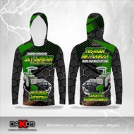 Jersey Combine Jet Mud Warrior Hektar Long Sleeve Fullprint Cool Material Combination Driver Operato