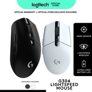[Original] Logitech G304 Lightspeed Wireless USB Gaming Mouse ( BLACK / WHITE )| HERO 12K Sensor | 1