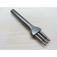 [Mile Knock Knock] Made In Taiwan Three-Hole Cut 2.4mm DIY Leather Tool