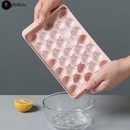 XS  1Pc 3D Round Ice Cube Tray with Lid Plastic Diamond Spherical Style Ice Mold Boutique