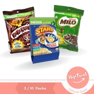 Nestle Milo / Honey Stars / Koko Krunch Breakfast Cereal Mini Snack - 5 / 10 Packs x 25g (School Pac