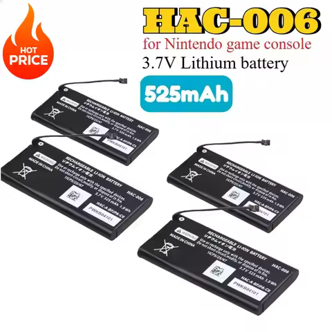 HAC-006 Battery for Nintendo Switch Ns Joy-Con Joycon Controller 525mA AC 006 HAC-BPJPA-C0 HAC-015/0