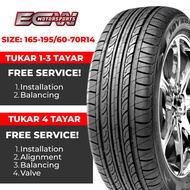 ECW JoyRoad RX3 165/60 195/70 R14 14 Inch Tayar Kereta Car Tyre (FREE INSTALLATION)