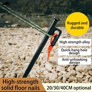 20cm/30cm Peg Stake Camping Peg Tent Peg 9mm Diameter Flysheet Sand Peg Stake Nail Sturdy Tent Nail