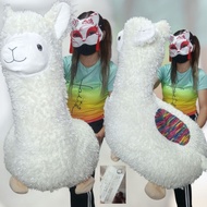 63cm big white alpaca ride on chair sofa sheep stuffedtoys