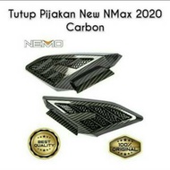 Juragan Visor - Cover Body Samping Nmax New 2020-2021-2022 Cover Pijakan Body Nmax New 2020-2022 Karbon Nemo Original