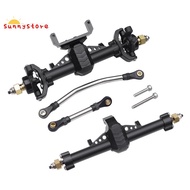 Metal Front Rear Straight Axle for 1/24 Scx24 RC Car Upgrades Parts