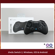 GuliKit Elves 2 Pro คอนโทรลเลอร์เกมไร้สายสําหรับสวิทช์ 2WindowsiOS และ AndroidHall จอยสติ๊ก1000Hz Po
