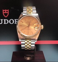 Tudor 帝舵 Prince Oysterdate 金鋼74033 golden Dial Watch（一年保養）