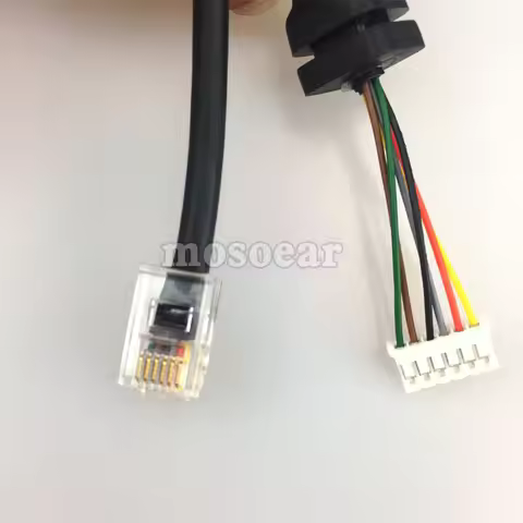 Yaesu MH-48A6J Hand Microphone Cable FT8800 FT8900 FT7800 FT7900 FT7900R FT1807 FT-1802 FT1900 100DR