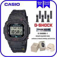 G SHOCK Solar-powered G-5600BG-1 with mixed recycled resin to celebrate G-Shock’s birthday and Earth