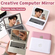 Riba Mudah Alih Komputer Riba Cermin Cermin Kecil Kreatif Kompur Kosmetik Mini