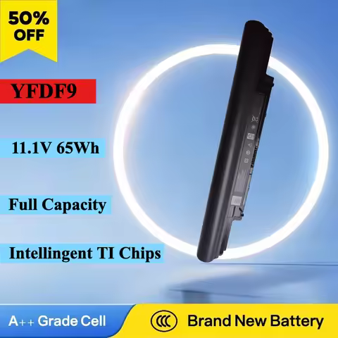High Quality 11.1V 65Wh NEW YFDF9 Laptop Battery for Dell Latitude E3340 3340 3350 V131 Generation2 