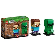 LEGO BrickHeadz Steve & Creeper (41612), Minecraft Figures