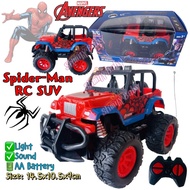 RC Car Spider-man Ironman Hulk Captain America Avengers Remote Control Car  RC Toy - Kereta Kontrol Kawalan Jauh