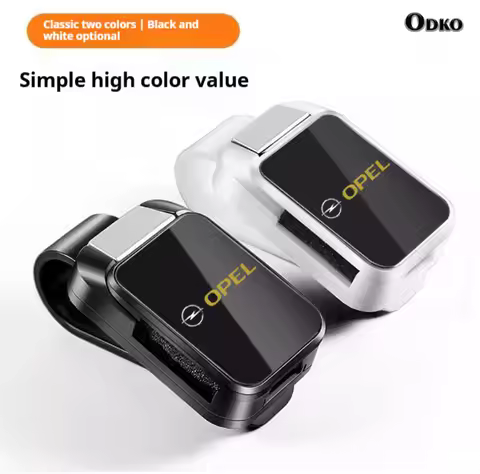 Car Interior Sun Visor Eyeglasses Holder Sunglasses Clip for Opel OPC CORSA Mokka Vectra Insignia As