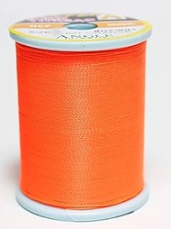 Super A Pro Thread NCP Hot Color/D Size #0230H/HOT-ORANGE Rod Winding Thread