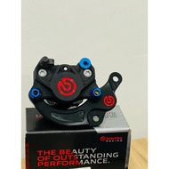 PNP NVX V1 V2 / NMax Brembo P34 Black Red Logo Front Depan 2Pot Disc 260MM Brake Caliper Yamaha 100%