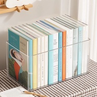 Desktop Book Storage Box Book Box Book Storage Box Transparent Acrylic Rectangular Storage Rack Book