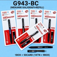 TIZO G943-BC 2B Calligraphy Mechanical Pencil (+ Refill PENCIL CONTENTS)