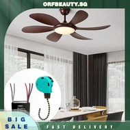 [orfbeauty.sg] Fan Speed Control Switch Ceiling Fan Capacitor 5 Wire 250V Fan Pull Chain Switch