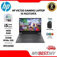HP VICTUS 15-FA2724TX / 15- FA2725TX / 15- FA2726TX GAMING LAPTOP (i5-13420H, 16GB RAM, 512GB SSD, R