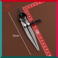 Marking compass - handmade leather making kit - Tanned Leather - COMPA02-SAT