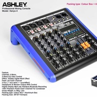 Ashley 4 Channel Mixer Xenyx-4/xenyx4 Plus ALUMINUM SUITCASE