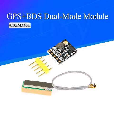 Stlxy GPS+BDS Dual-Mode Module Flight Control Satellite Positioning Navigator,ATGM336H Replacement,F
