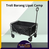 Camp Wagon 600D Oxford Folding Trolley Wide Storage Folding Trolley