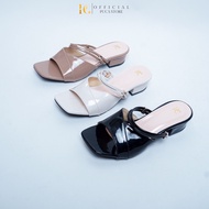 Puca Sandal Heels Amallia Chika Series Krem PC 51 Latest Wedding Heels Anti Slip Can Pay On The Spot