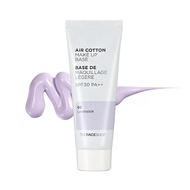 THE FACE SHOP AIR COTTON MAKE UP BASE SPF30 PA++ 02 LAVENDER