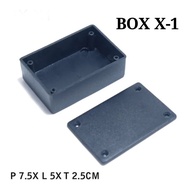 Box X1 PVC Hitam 7.5 x 5 x 2.5 For Mini Ampli