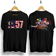 Baju T Shirt KARIMAKE Hari Merdeka T-shirt, 66th Anniversary T-shirt, Independence Day T-shirt, 66th