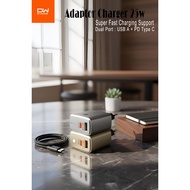 Super Fast Charging PD 25W Dual Port Charger Adapter for iphone 14 15 16 Samsung S25 S25 ULTRA S25 P