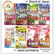 Ciao Chu Ru - 4 stick x 10 Pack (Mix Random Flavor) 100% Original Pack Ciao Stick