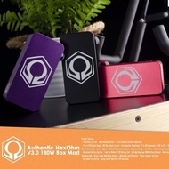 Authentic HexOhm V3.0 180W Box Mod Anodized Plain Best Seller